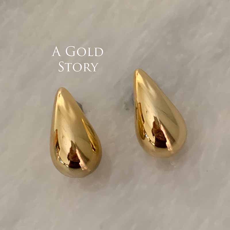 ALIZAY EARSTUDS GOLDEN