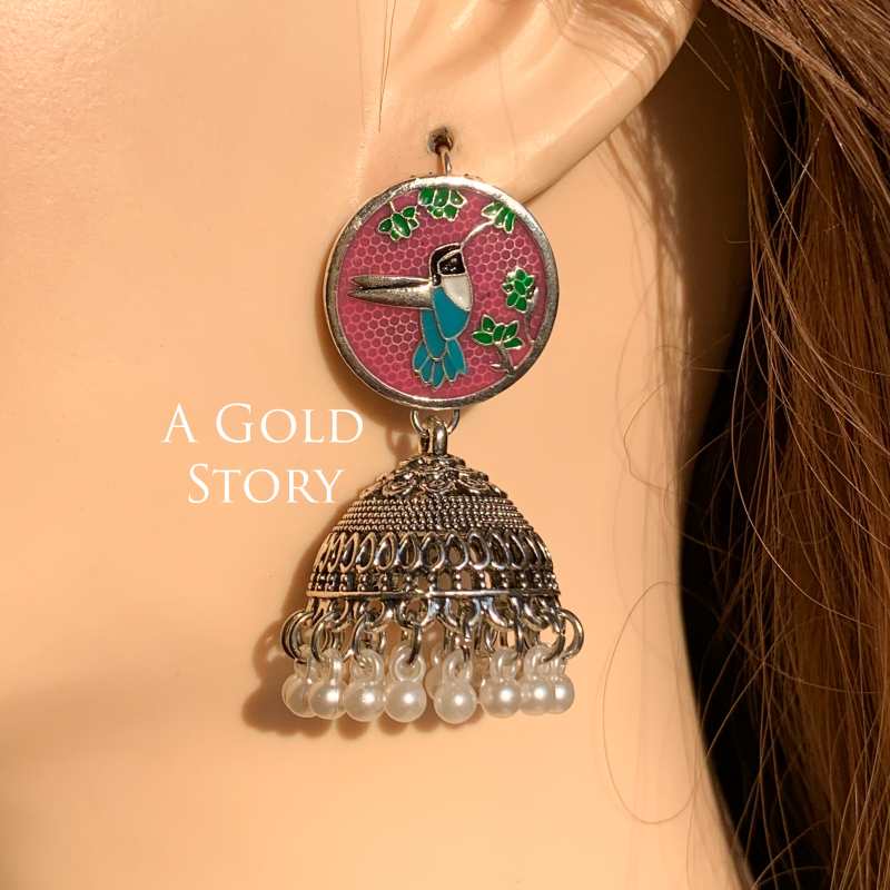 WIDAD JHUMKAY PINK