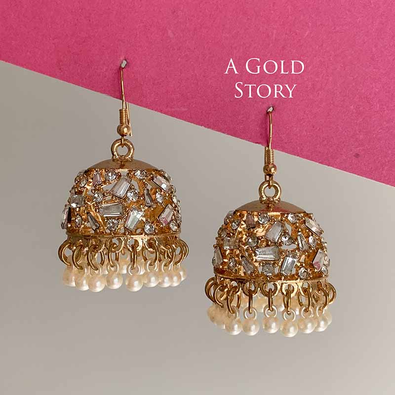 JUMANA JHUMKAY GOLDEN