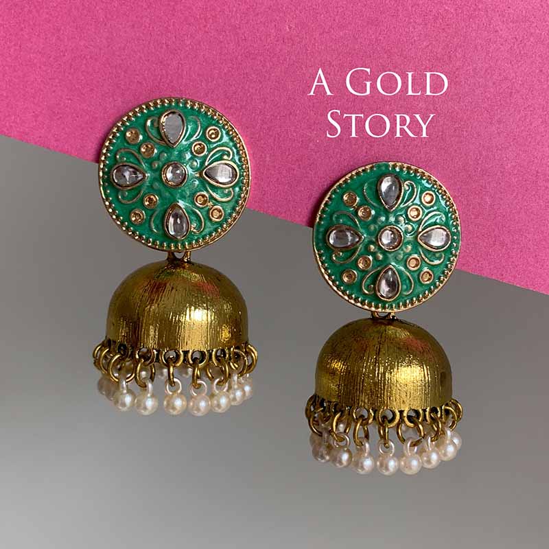 DELILAH JHUMKAY GREEN