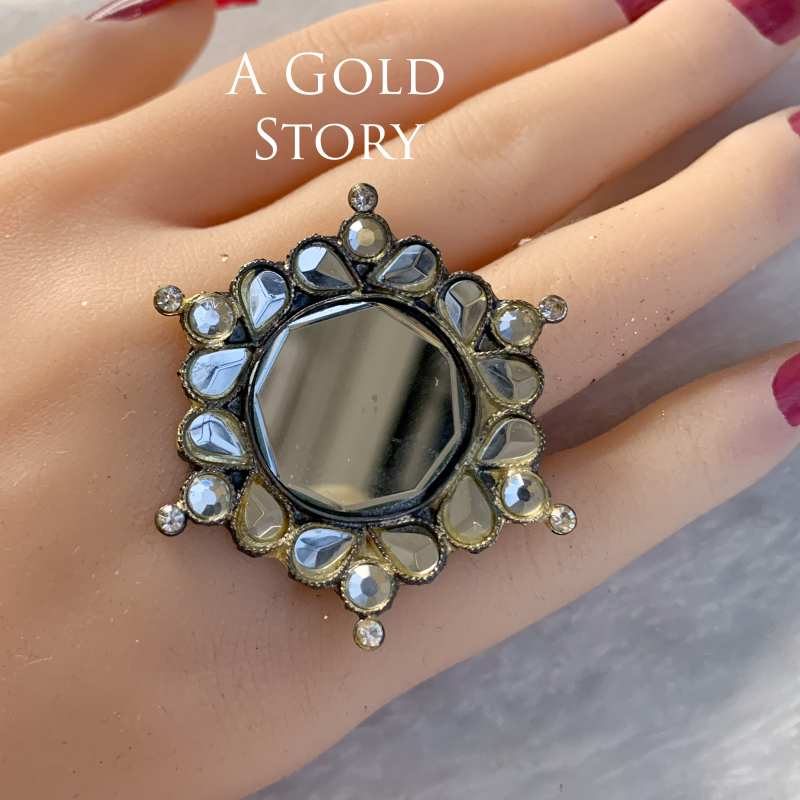 BUSTAN KUNDAN RING