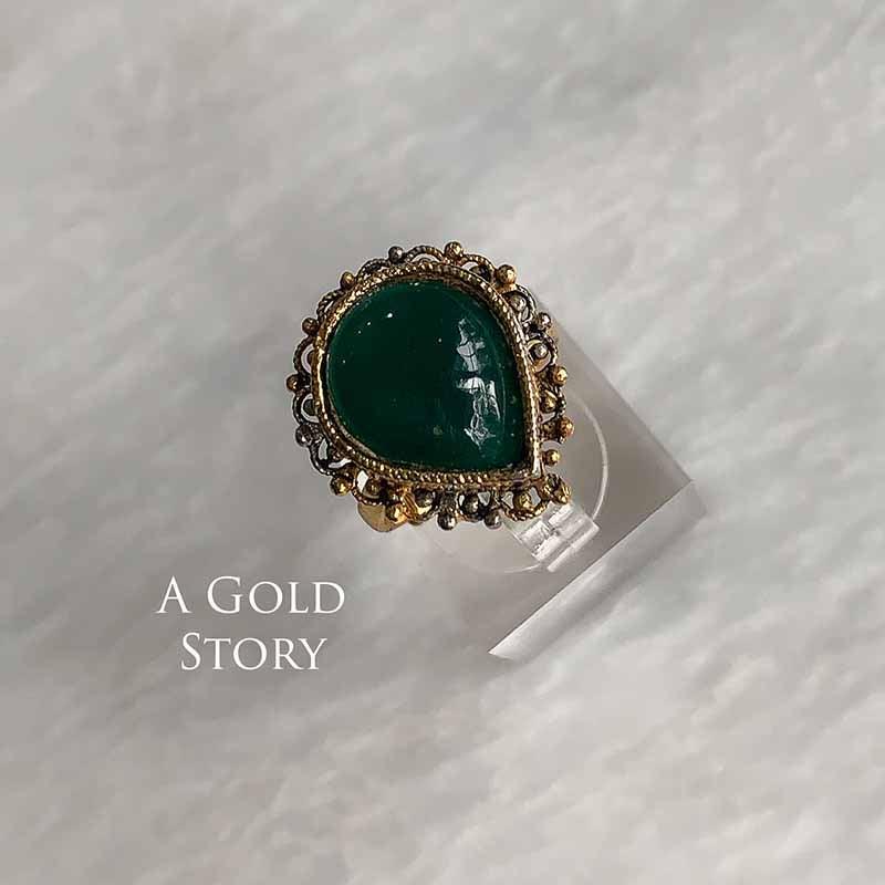 AANVI RING GREEN