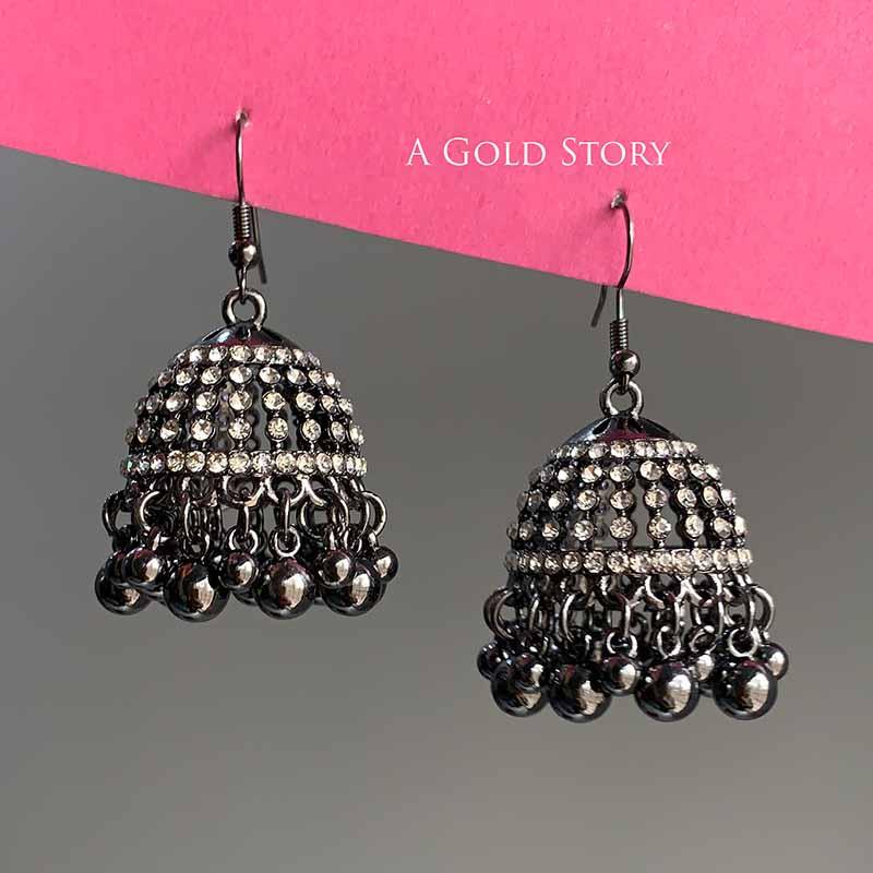 NAINA JHUMKIS BLACK