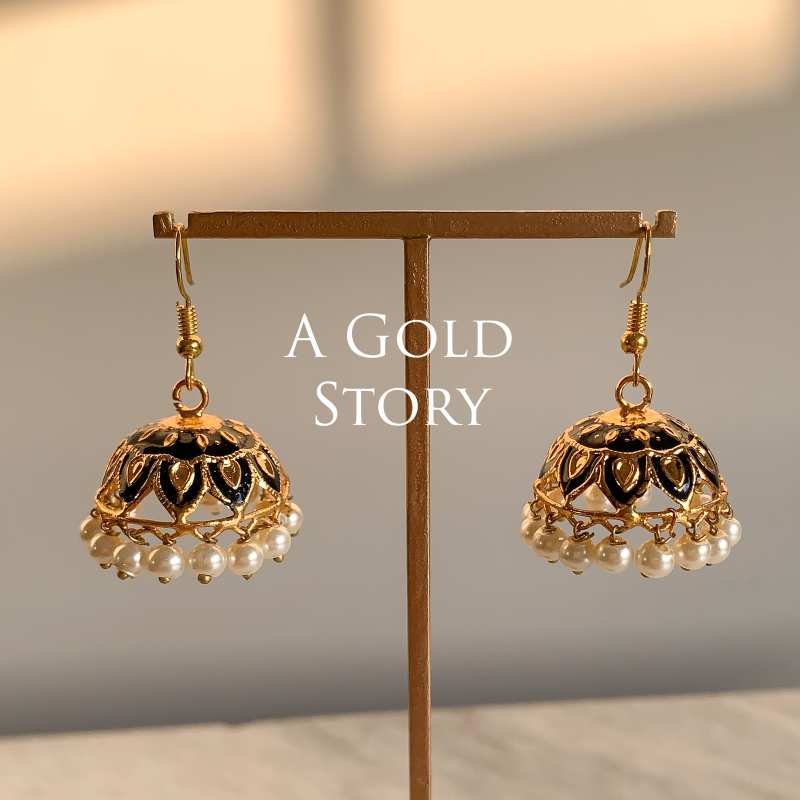 CANDY JHUMKIS BLACK