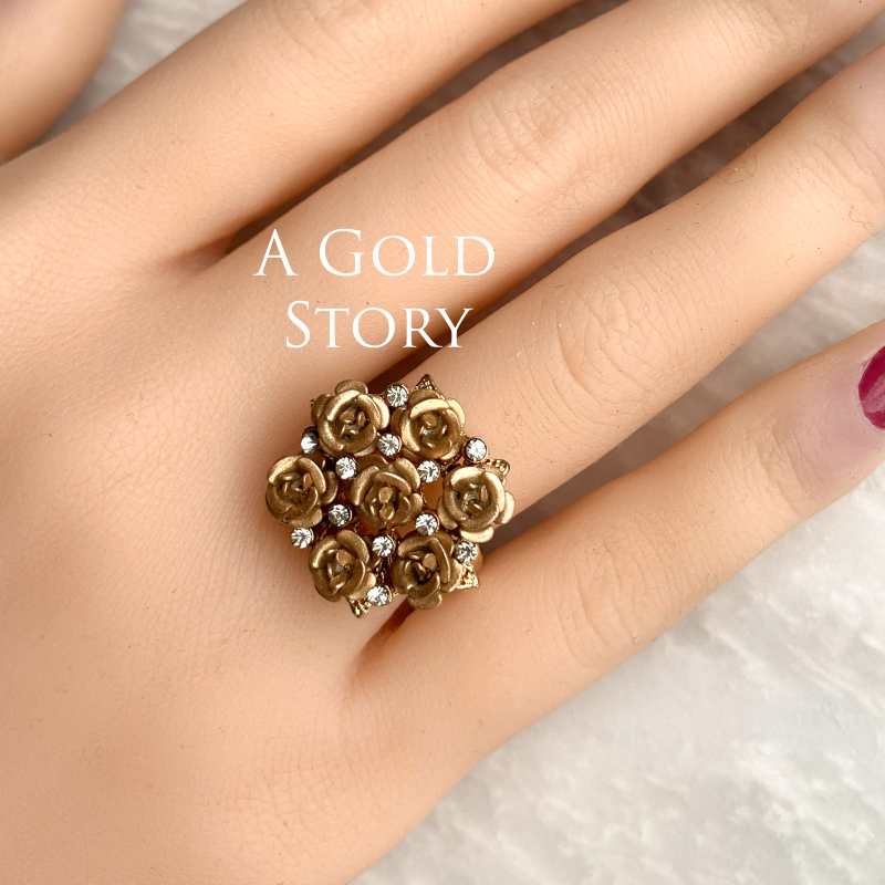 ROSE RING GOLDEN
