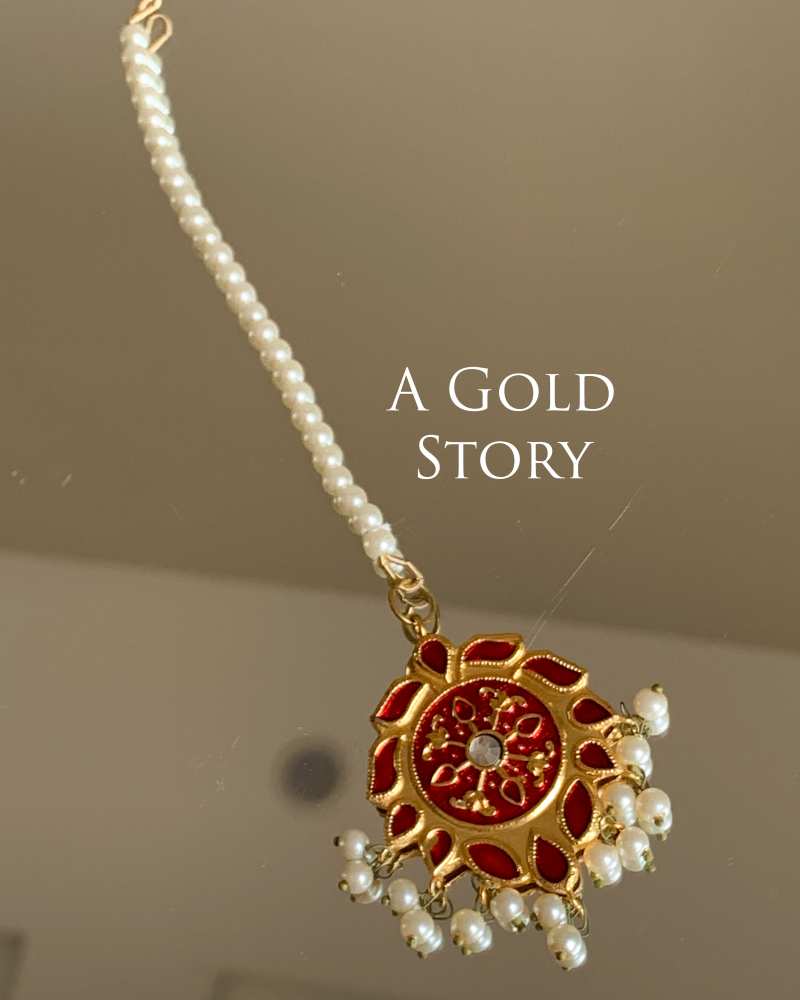AMAYA MEENAKARI EARSUDS RED