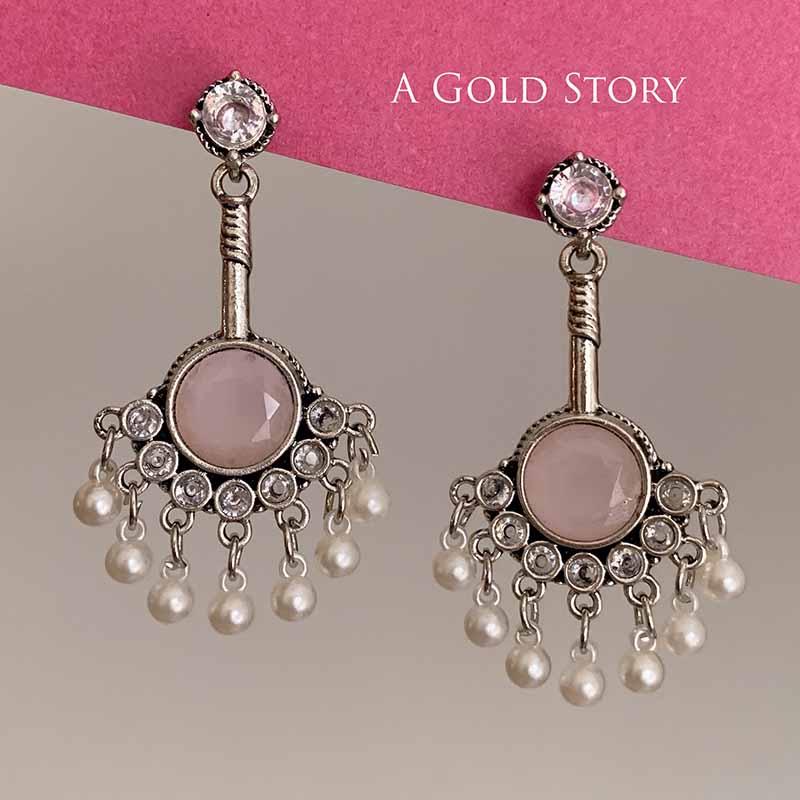 AMIRA EARRINGS PINK