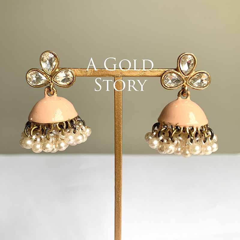 CUT MINI JHUMKIS BIEGE