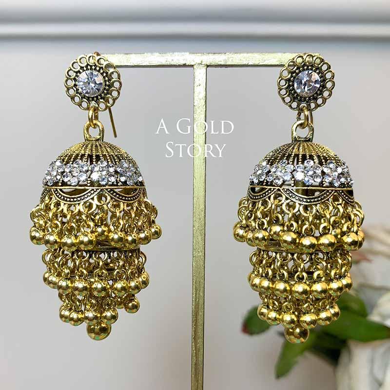 NEHA LAYER JHUMKAY GOLDEN