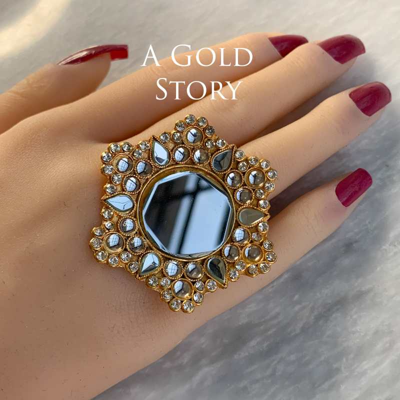 ARZOO KUNDAN RING