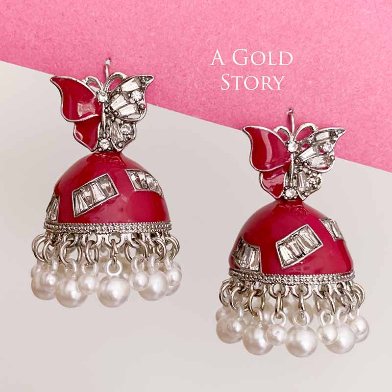 TITLI JHUMKAY HOT PINK