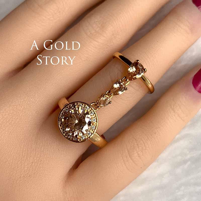AALIA RING CHAMPAGNE