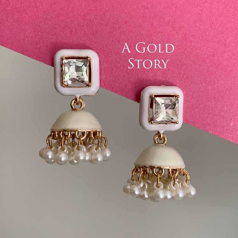CUTIE JHUMKI WHITE