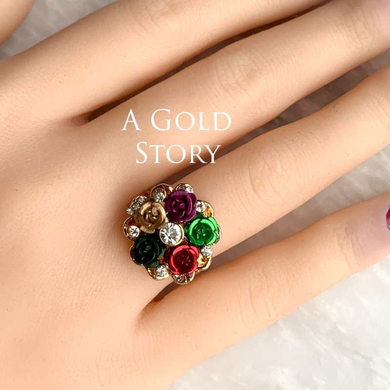 ROSE RING MULTICOLOR 3