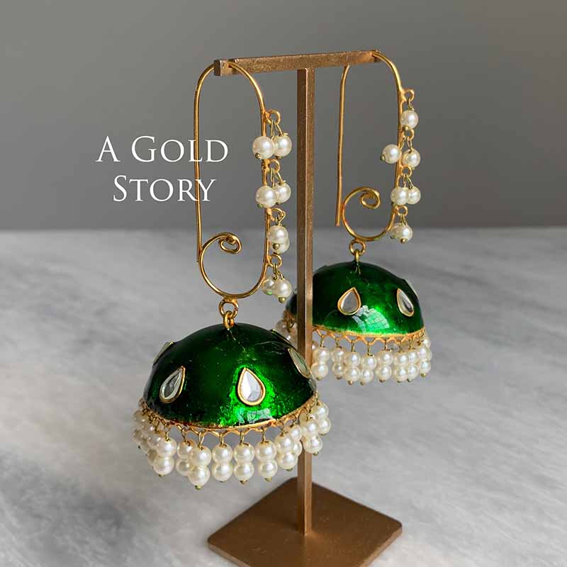 NEELAM JHUMKAY GREEN