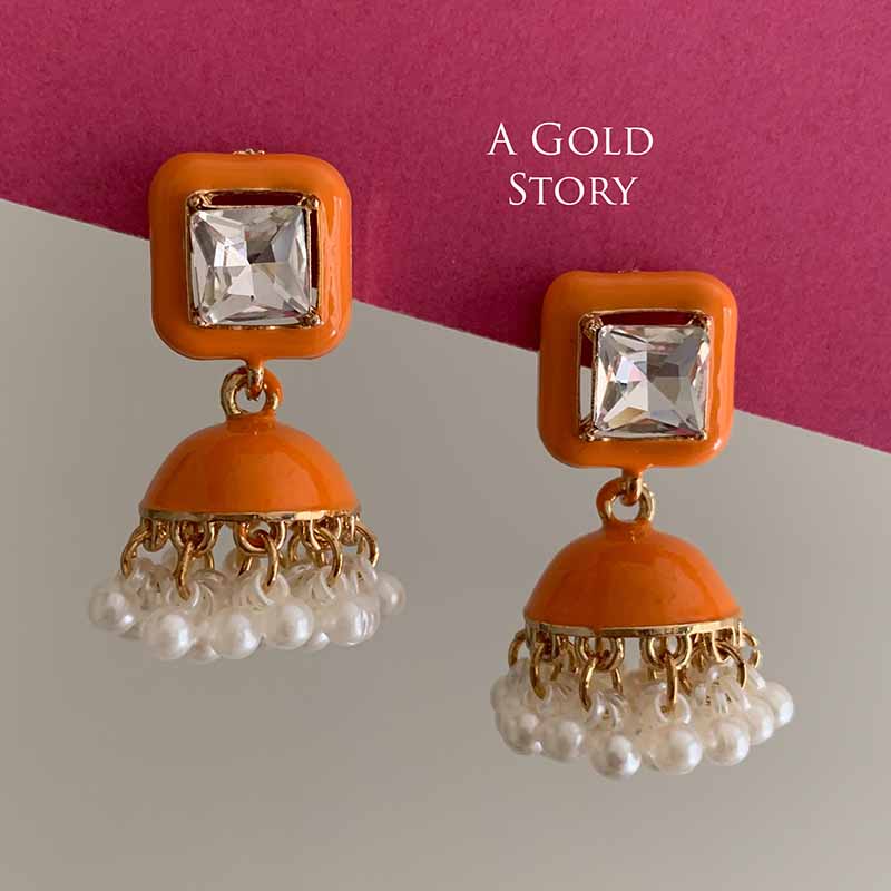 CUTIE JHUMKI ORANGE