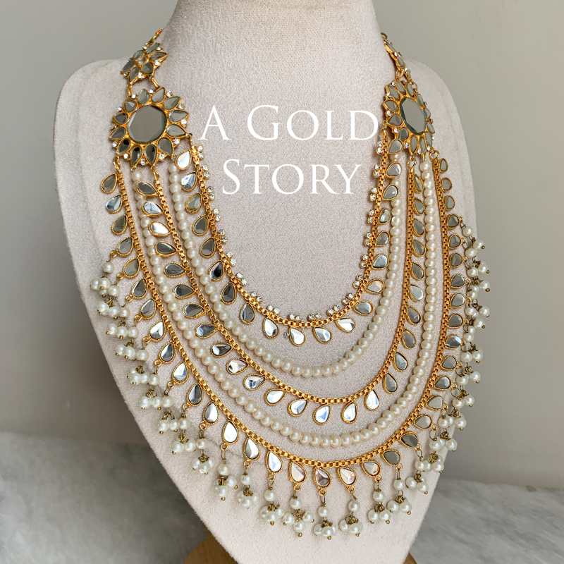 ADIMU KUNDAN NECKALCE SET
