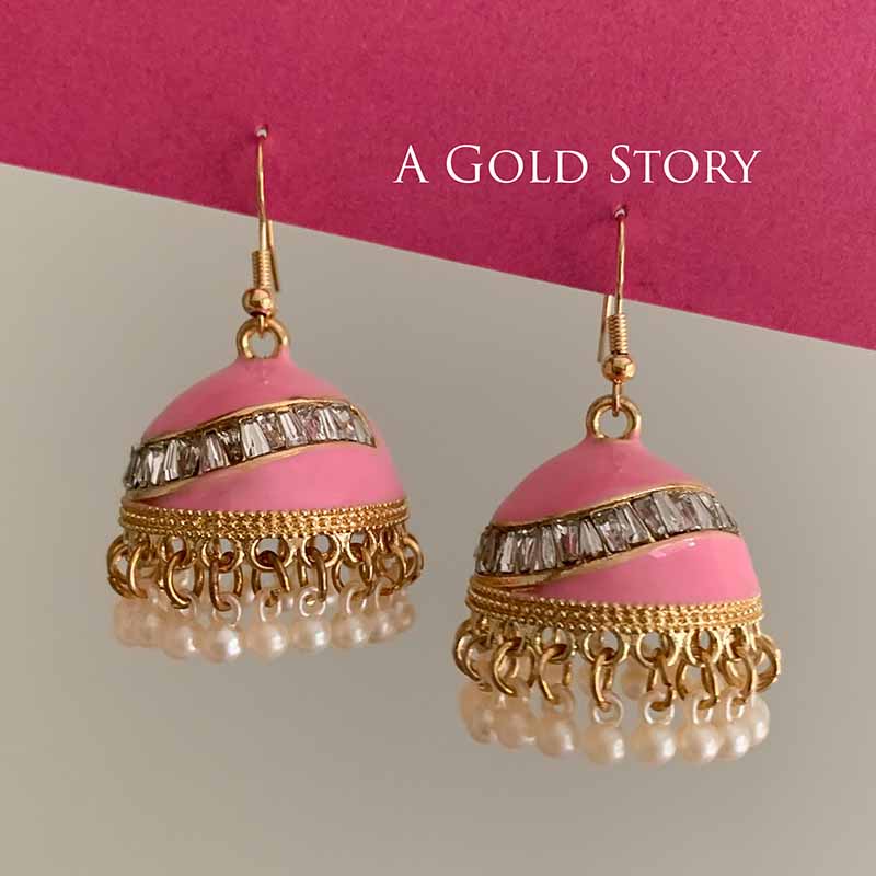 NISHA JHUMKAY PINK
