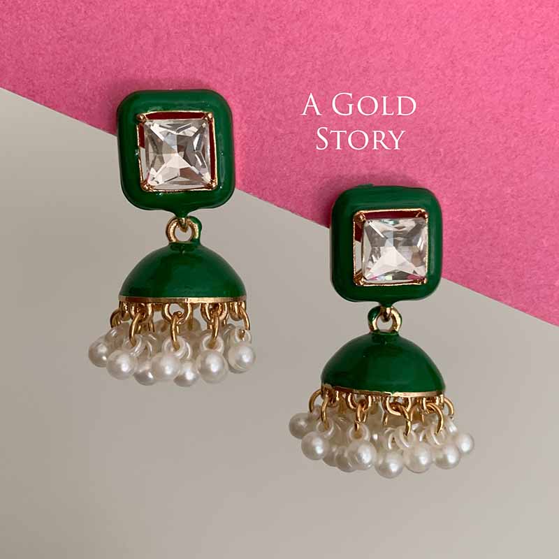 CUTIE JHUMKI GREEN