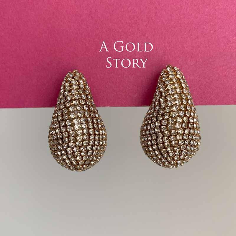 HIBA EARSTUDS GOLDEN
