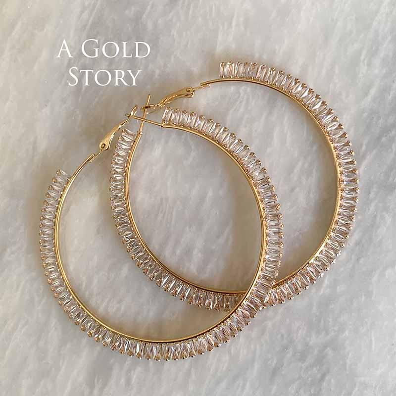 INAYA HOOPS GOLDEN