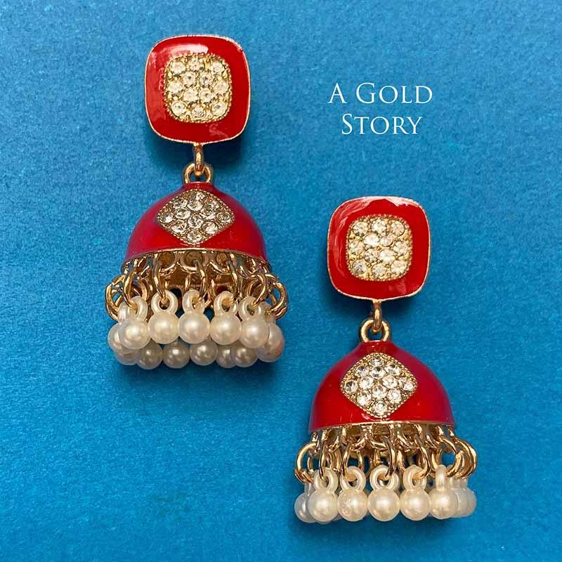 SUHANA JHUMKAY GOLDEN