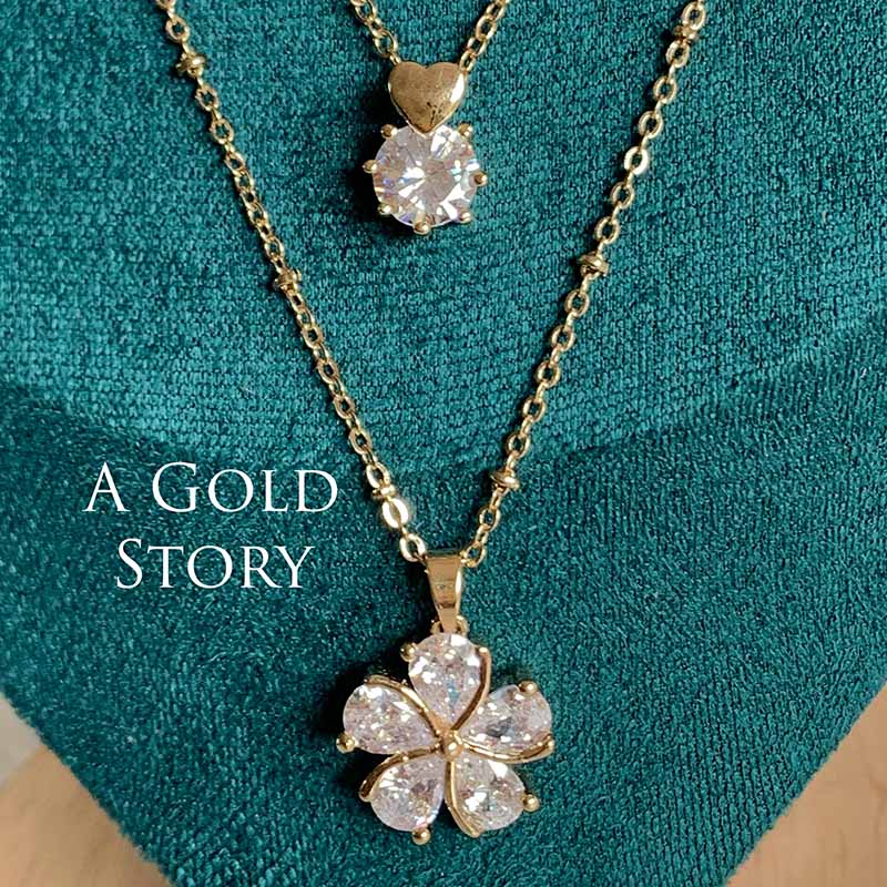 FLORA CHAIN NECKLACE