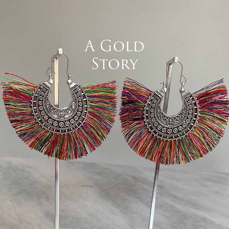 ARZOO EARRINGS MULTICOLOR