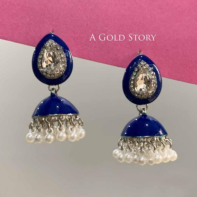 AREESHA JHUMKAY SILVER