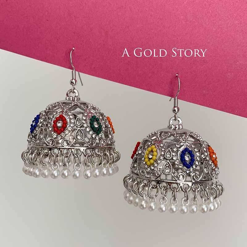 TANISHA JHUMKAY MULTICOLOR