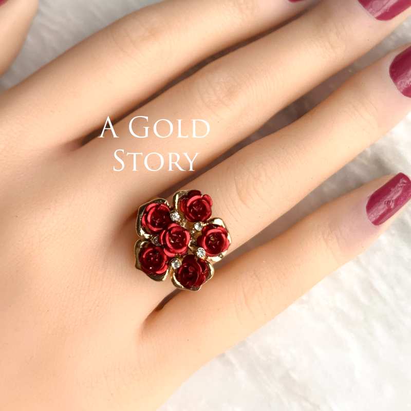 ROSE RING RED