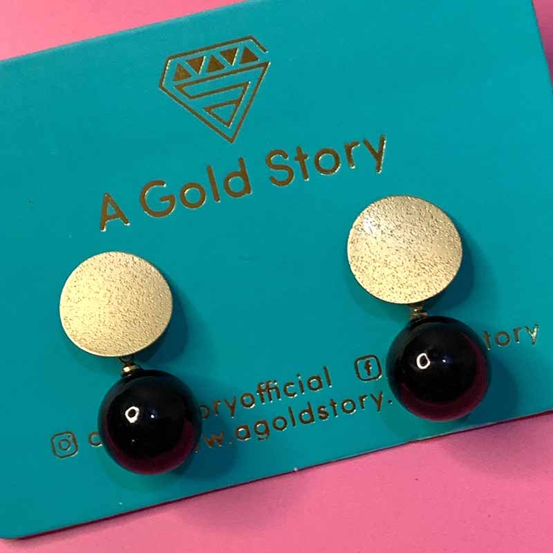 SAMSON EARRINGS BLACK