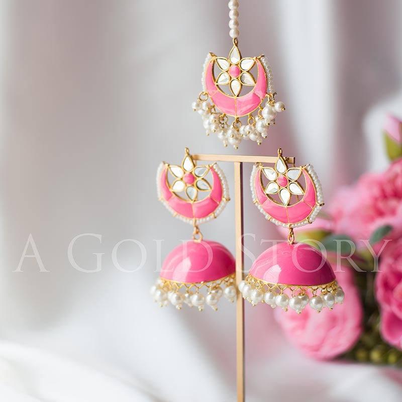 CHANDA JHUMKAY & TIKKA PINK - A GOLD STORY