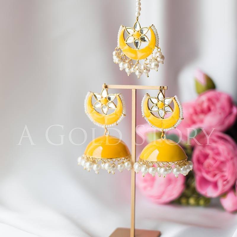 CHANDA JHUMKAY & TIKKA YELLOW - A GOLD STORY
