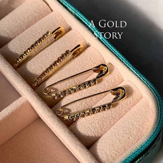 SAFETYPIN EARRINGS