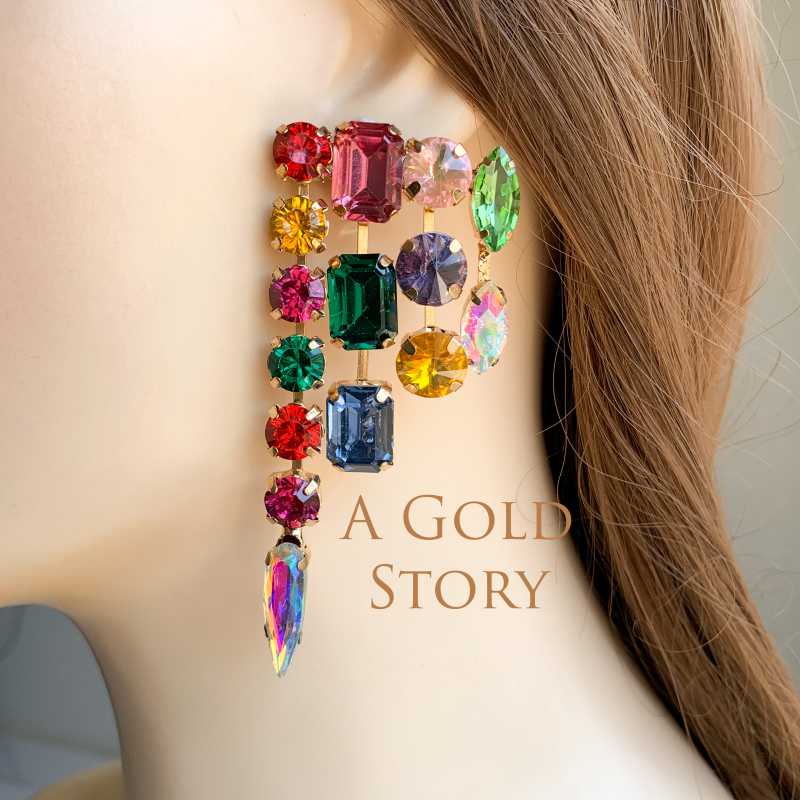SELENA EARRINGS MULTICOLORED