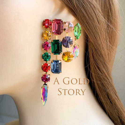 SELENA EARRINGS MULTICOLORED