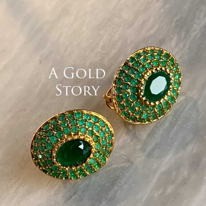 AFRA PENDANT SET GREEN