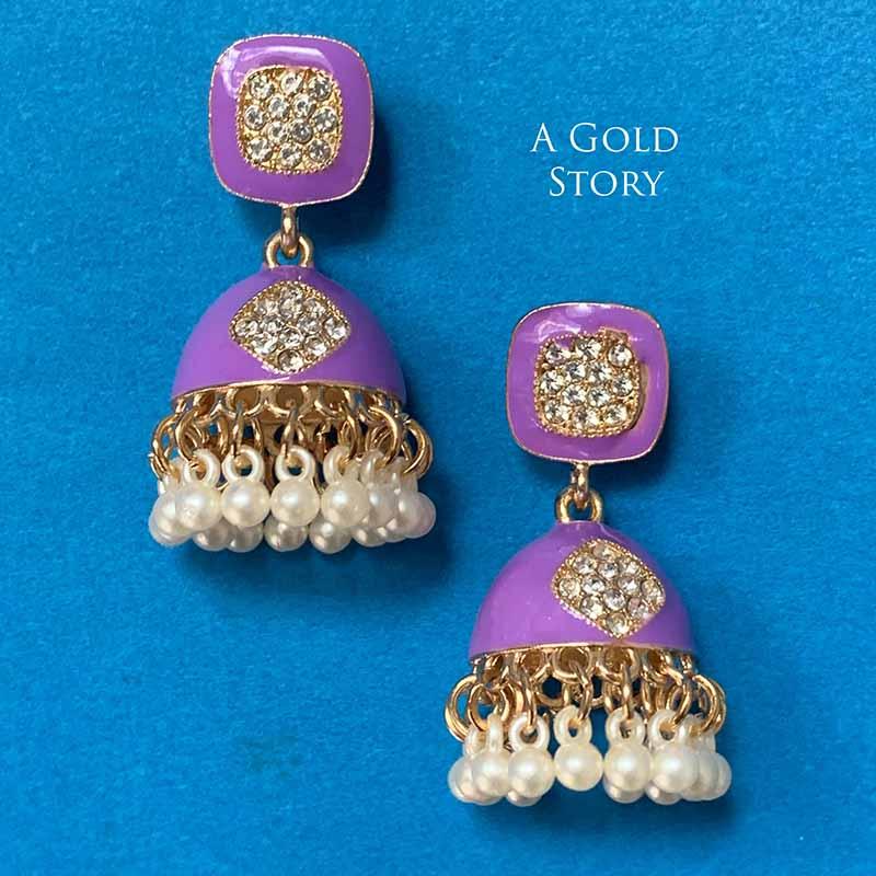 SUHANA JHUMKAY GOLDEN