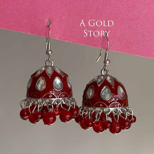 LINA JHUMKAY MAROON