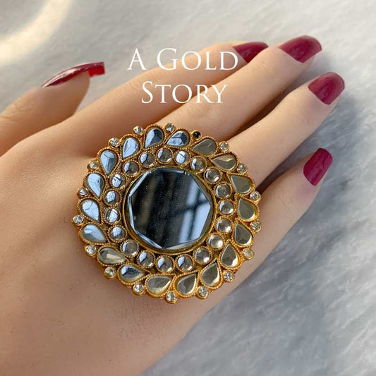AAKIA KUNDAN RING