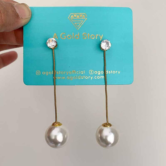KUBRA EARRINGS PEARL