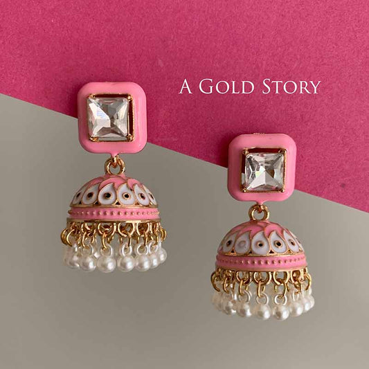 JANAN JHUMKAY PINK
