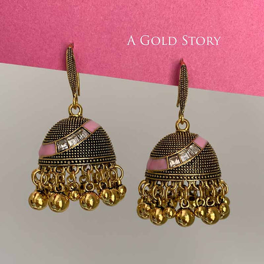 HANA JHUMKAY PINK
