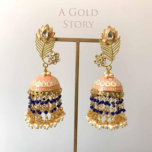 SUSH EARRINGS PEACH