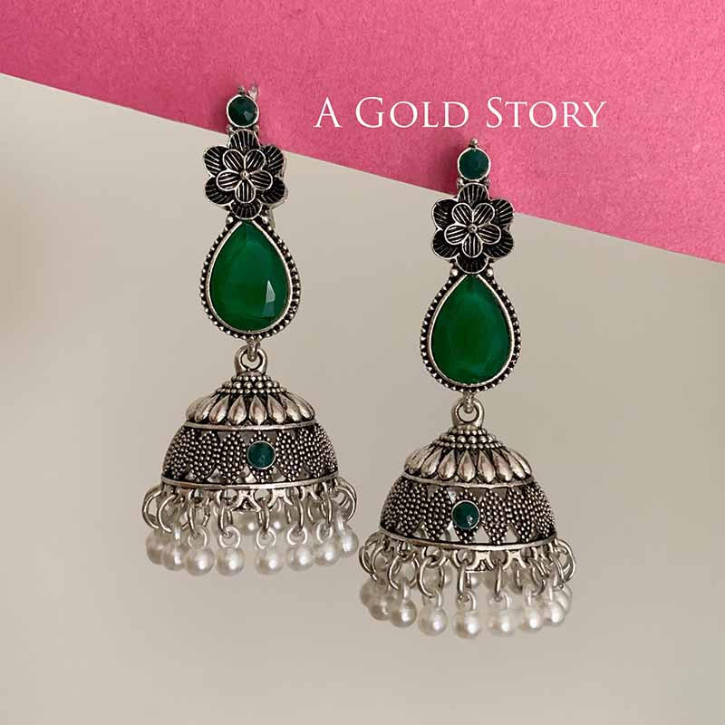 AMANI JHUMKAY GREEN