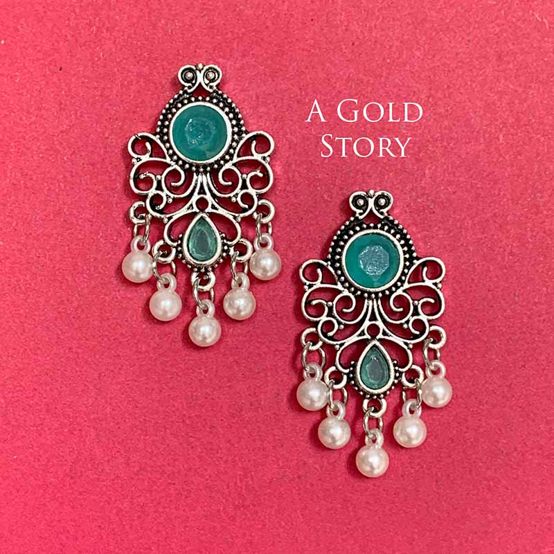 AYAT EARRINGS MINT GREEN