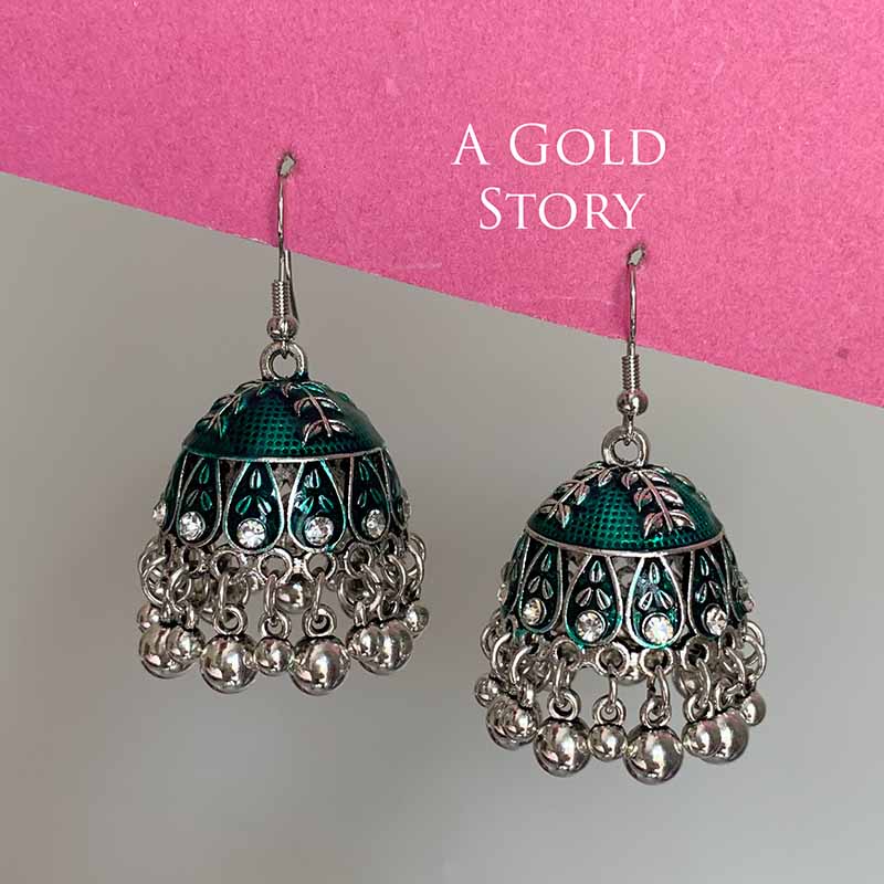 RANIYA JHUMKAY GREEN