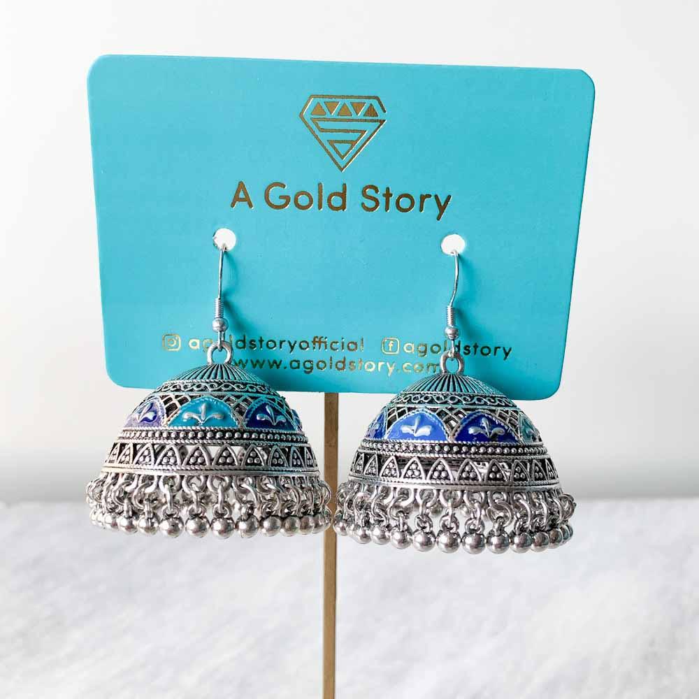 JAMNA JHUMKAY SILVER 1 - Basics by A Gold Story