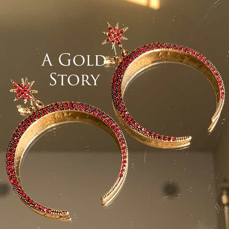 CHAAND EARRINGS RED